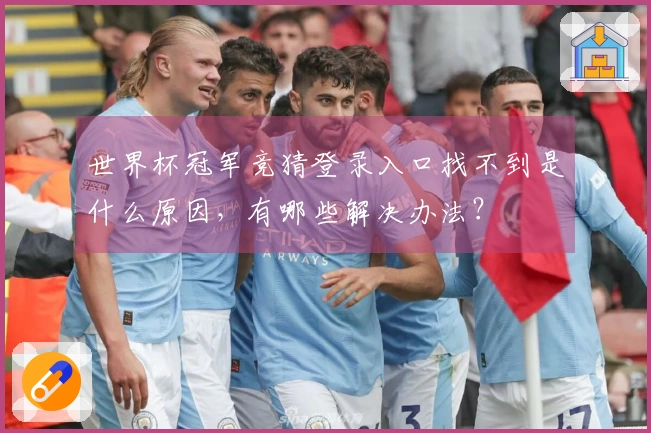 世界杯冠军竞猜登录入口找不到是什么原因，有哪些解决办法？