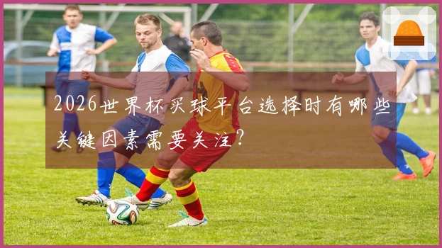 2026世界杯买球平台选择时有哪些关键因素需要关注？