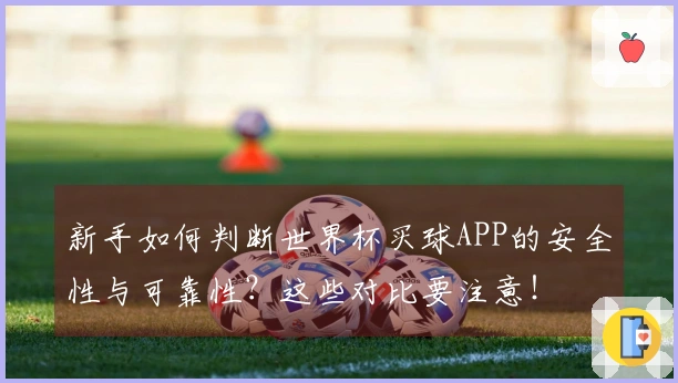新手如何判断世界杯买球APP的安全性与可靠性?这些对比要注意!