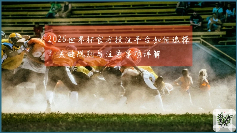 2026世界杯官方投注平台如何选择？关键规则与注意事项详解